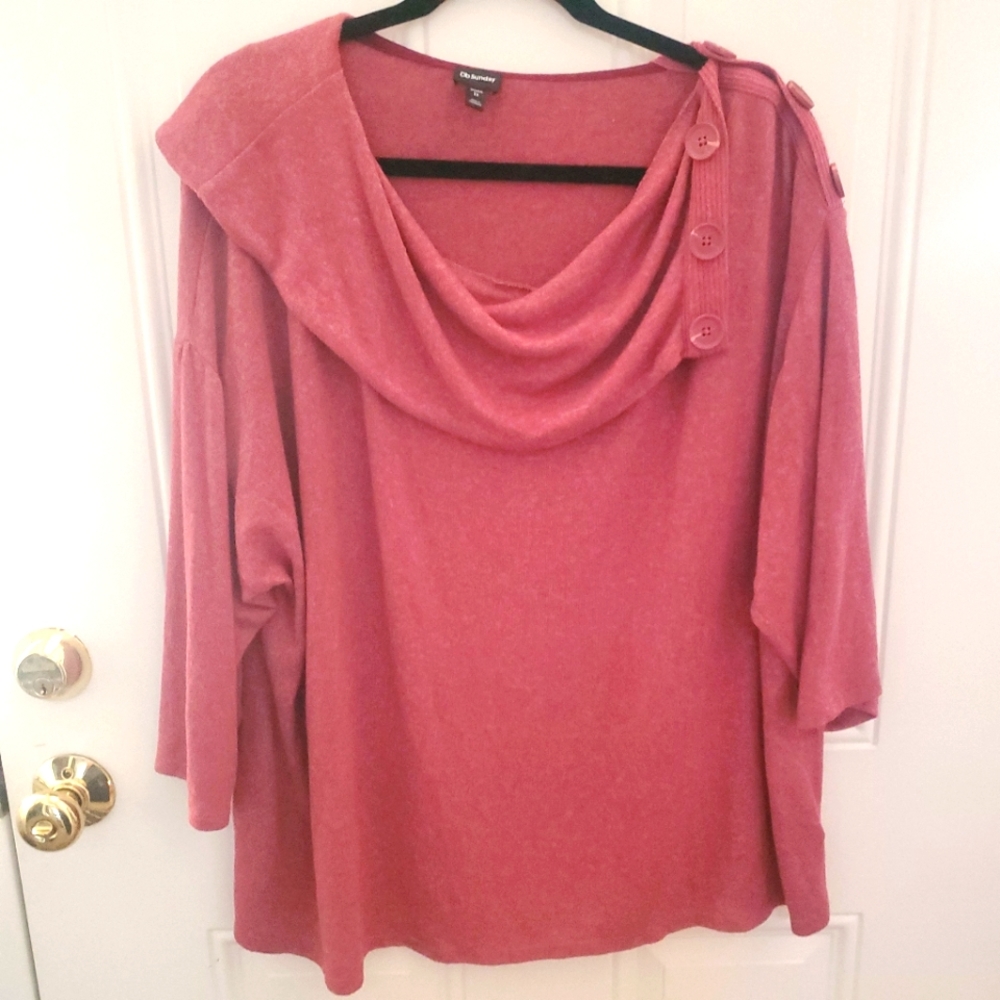 Coral lightweight sweater